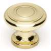 A1047-PB Knob Traditional 1-in in Polished Brass