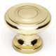 A1047-PB Knob Traditional 1-in in Polished Brass