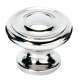 A1047-PC Knob Traditional 1-in in Polished Chrome
