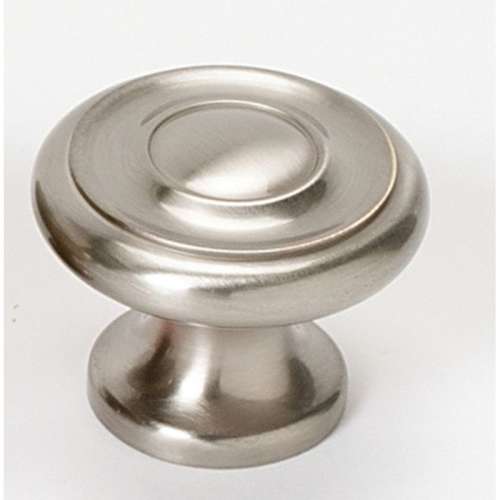 A1047-SN Knob Traditional 1-in in Satin Nickel