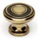 Knob 1-in Knob Traditional in Polished Antique
