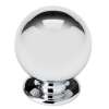 Knob Transitional 5/8-in in Polished Chrome