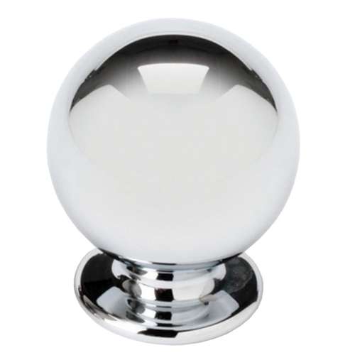 Knob Transitional 5/8-in in Polished Chrome