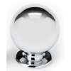 A1033-PC Knob Transitional 1-1/8-in in Polished Chrome
