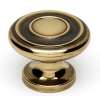 A1049-PA Knob Traditional 1-1/4-in in Polished Antique