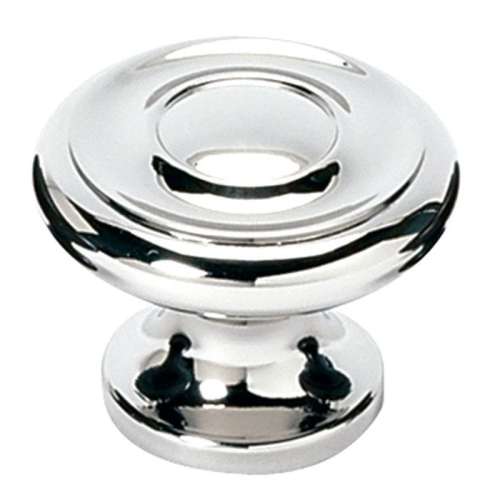 A1050-PC Knob Traditional 1-1/2-in in Polished Chrome