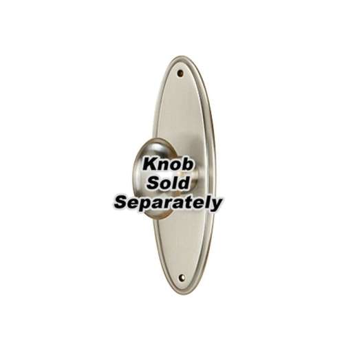 Escutcheon Traditional 3-in in Satin Nickel