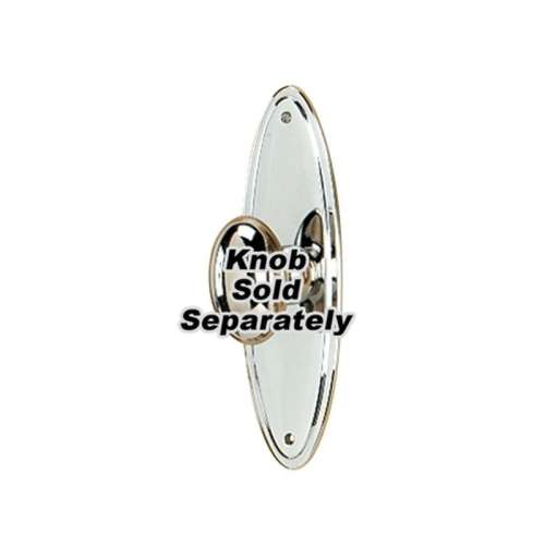 Escutcheon Traditional 3-in in Polished Nickel