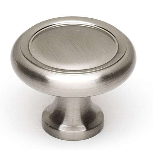 A1151-SN Knob Traditional 1-1/4-in in Satin Nickel