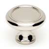A1151-PN Knob Traditional 1-1/4-in in Polished Nickel