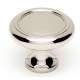 A1151-PN Knob Traditional 1-1/4-in in Polished Nickel
