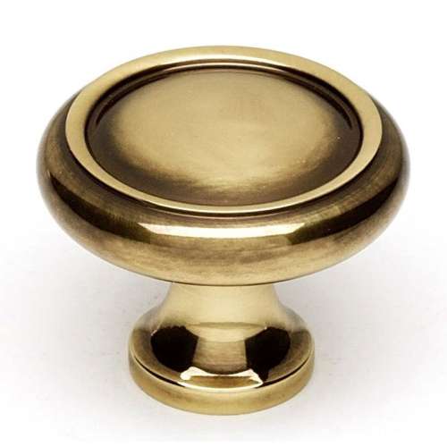 A1151-PA Knob Traditional 1-1/4-in in Polished Antique
