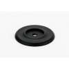 Backplate 1-1/4-in in Matte Black