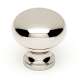 A1066-PN Knob Traditional 3/4-in in Polished Nickel