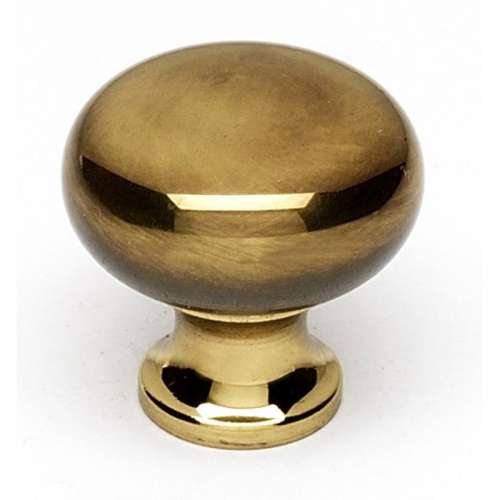 A1066-PA Knob Traditional 3/4-in in Polished Antique