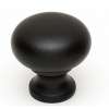 A1066-MB Knob Traditional 3/4-in in Matte Black