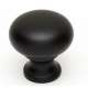 A1066-MB Knob Traditional 3/4-in in Matte Black