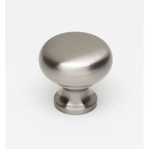 A1067-SN Knob Traditional 1-in in Satin Nickel