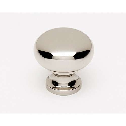 A1067-PN Knob Traditional 1-in in Polished Nickel