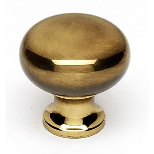 A1067-PA Knob Traditional 1-in in Polished Antique