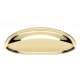 A1263-PB Cup Pull Modern in Polished Brass