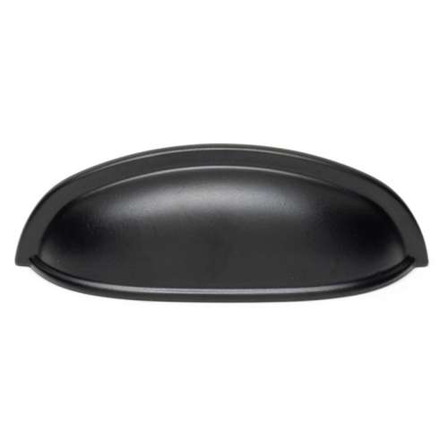 A1263-MB Cup Pull Modern in Matte Black