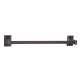 Geometric A7920-12-CHBRZ Towel Bar Transitional in Chocolate Bronze