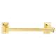 Geometric A7920-12-PB Towel Bar Transitional in Polished Brass