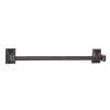 Geometric A7920-18-CHBRZ Towel Bar Transitional in Chocolate Bronze
