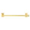 Geometric A7920-18-PB Towel Bar Transitional in Polished Brass