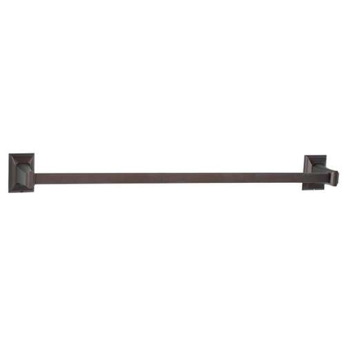 Geometric A7920-24-CHBRZ Towel Bar Transitional in Chocolate Bronze