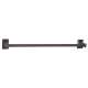 Geometric A7920-24-CHBRZ Towel Bar Transitional in Chocolate Bronze