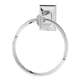 Towel Ring Transitional 6-in in Polished Chrome