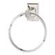 Towel Ring Transitional 6-in in Polished Nickel