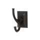 Robe Hook Transitional in Chocolate Bronze