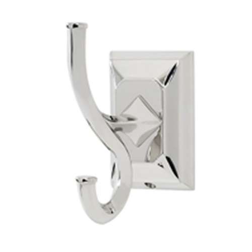 Robe Hook Transitional in Polished Chrome