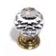 Crystal C210-CLR/PA Traditional Knob in Polished Antique
