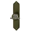 Escutcheon Traditional 4-in in Chocolate Bronze