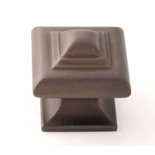 Geometric A1520-CHBRZ Knob Transitional 1-1/4-in in Chocolate Bronze