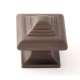 Geometric A1520-CHBRZ Knob Transitional 1-1/4-in in Chocolate Bronze