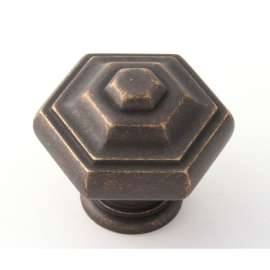 A1530 Geometric Knob Transitional 1-1/4-in