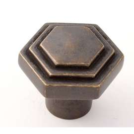 A1535 Geometric Knob Transitional 1-1/4-in