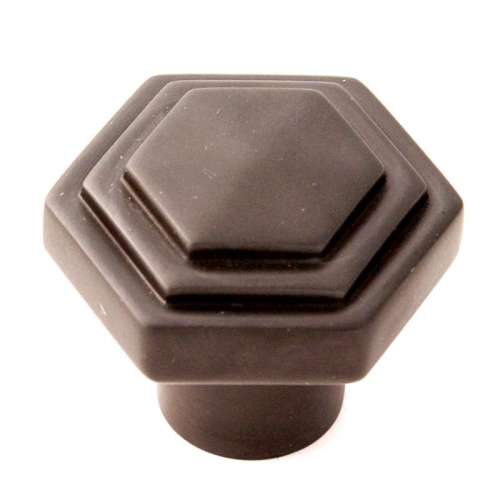 Geometric A1535-CHBRZ Knob Transitional 1-1/4-in in Chocolate Bronze