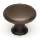 A814-14-CHBRZ Knob Traditional 1-1/4-in in Chocolate Bronze