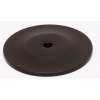 Knob Backplate Traditional 1-1/4-in in Chocolate Bronze