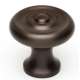Knob Traditional 1-in in Chocolate Bronze