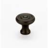 Knob Traditional 3/4-in in Chocolate Bronze