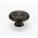 Knob Traditional 1-3/4-in in Chocolate Bronze