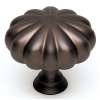 Knob Traditional 1-1/4-in in Chocolate Bronze