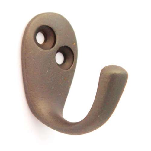 Robe Hook Transitional 1-3/8-in in Chocolate Bronze
